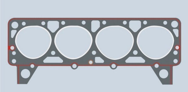 Прокладка головки блока ЗиЛ-130 с герметиком